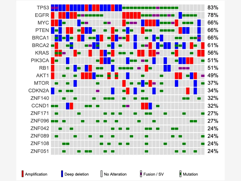 Oncoprint with Co-occurring Alterations